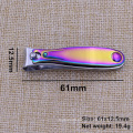 777 Stainless Steel Nail Clipper with Colorful Surface